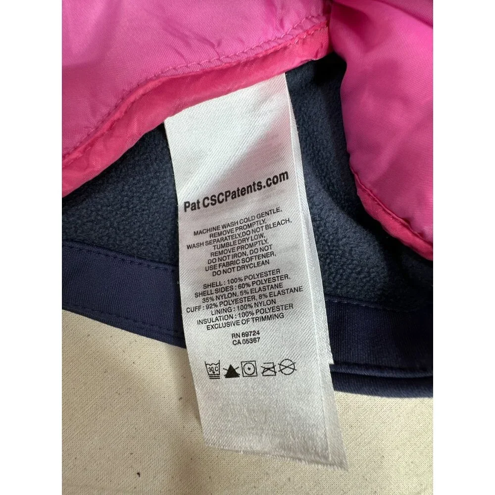 Columbia‎ Girls Full Zip Hooded Jacket size XXS (6) Pink